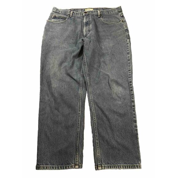 L.L. Bean Other - LL Bean Men's 38X29 Natural Fit 100% Cotton Light Wash Blue Denim Jeans